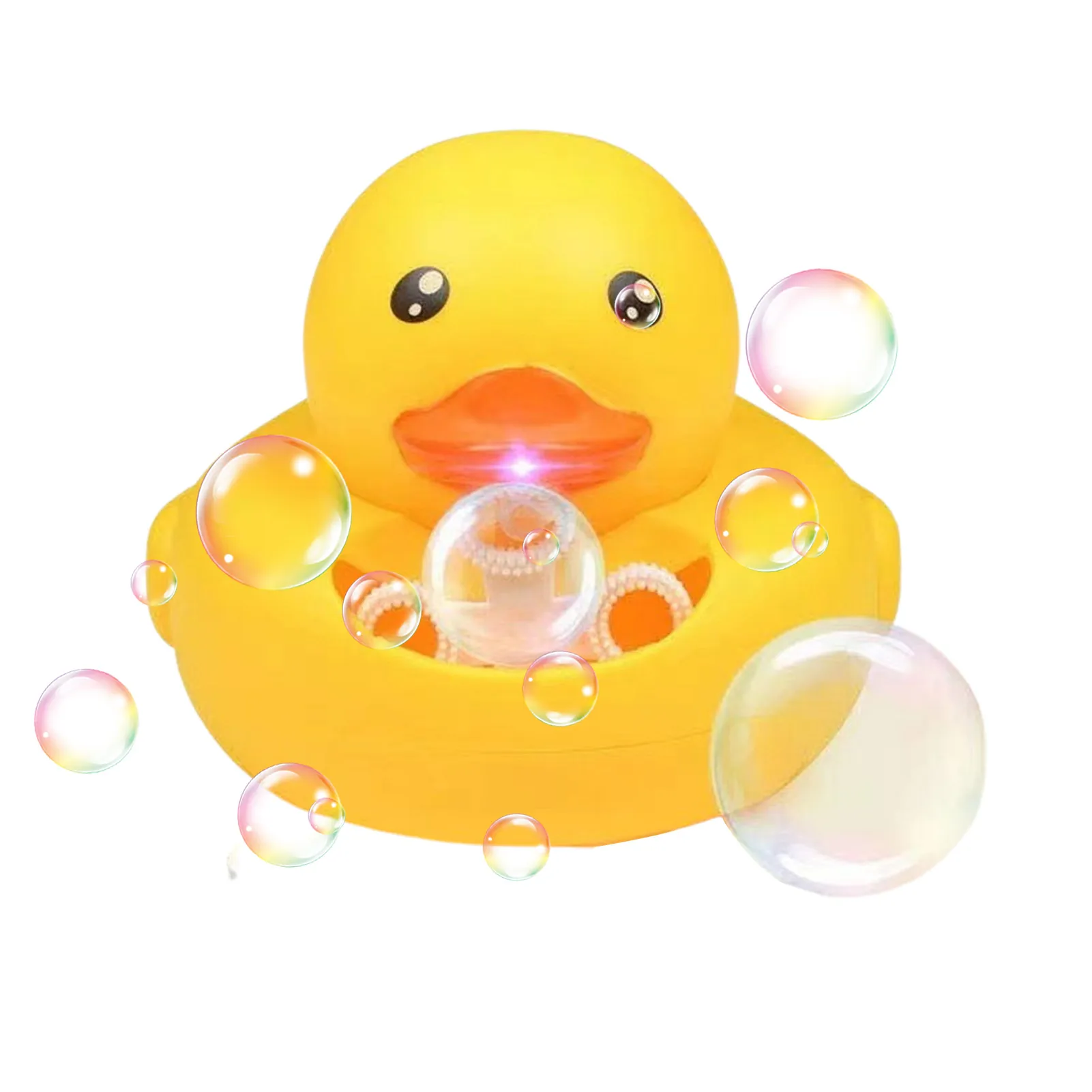 

Cute Duck Bicycle Bubble Machine Automatic Cartoon Bubble Maker Bubble Blower Outdoor Summer Toy For Kids Boys Girls 3