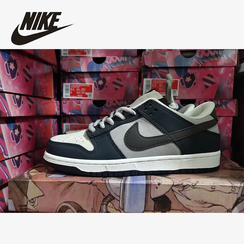 

Кроссовки Nike SB Dunk Low Pro мужские, низкие кроссовки для скейтборда, прогулок и бега, на шнуровке, спортивная обувь унисекс для женщин и мужчин