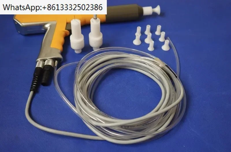 Электростатический ручной пистолет для порошкового покрытия сборки