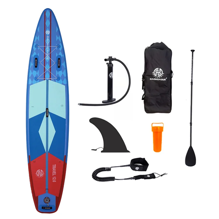 

2021 Popular Soft Top Air Inflate Surf Sup Board Blow Up Blue Inflatable Surfboard With Accessories