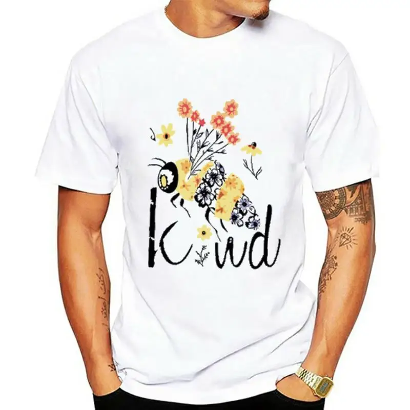 

100% Cotton Women Tshirt Creative Cartoon Bees Printed Shirts Plus Size Summer Female T-Shirt Harajuku Graphic Tees Tops