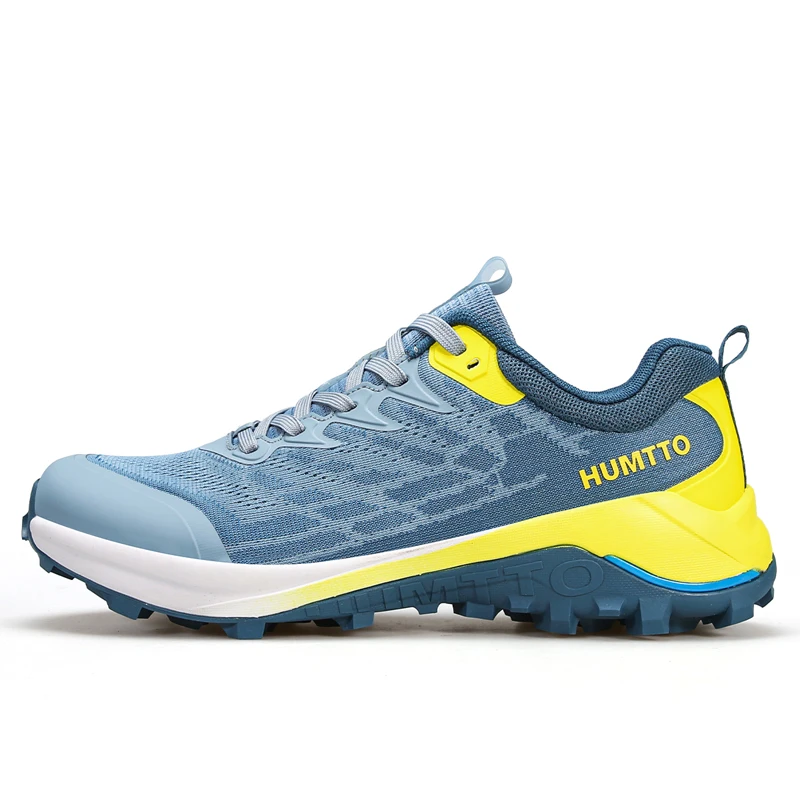 HUMTTO New Trail Sneakers for Men Luxury Designer Running Shoes Mens Breathable Gym Tennis Trainers Summer Black Man Sports Shoe