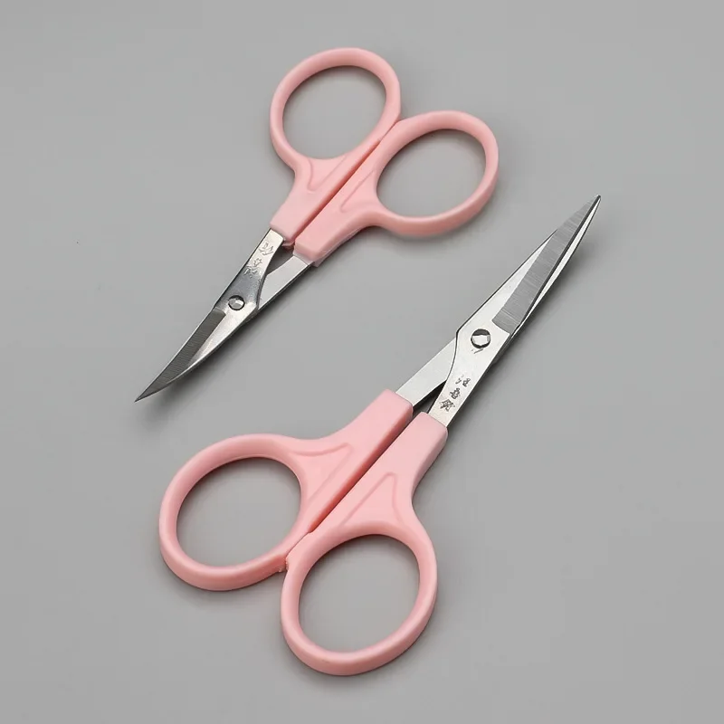 Ножницы ручной работы Wang Wuquan из нержавеющей стали с изогнутой головкой для