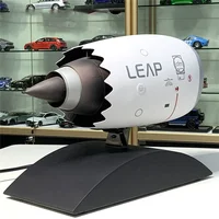 1:12 Leap-1B 737max Series Авиационный турбинный двигатель Подвижная металлическая модель