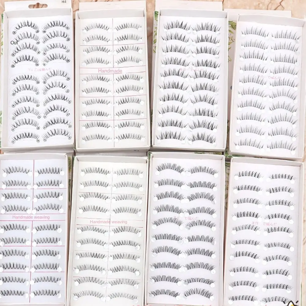 Популярные Накладные ресницы 3D супер мягкие натуральные длинные ультра-wispies