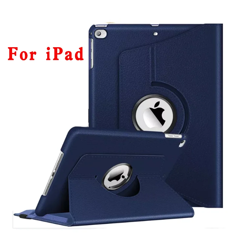 Чехол с поворотом на 360 градусов для iPad Air 1 2 3 8 9 7 10 ''Pro 5 11 12 дюймов Mini 4 6 6th 7th 8th 9th