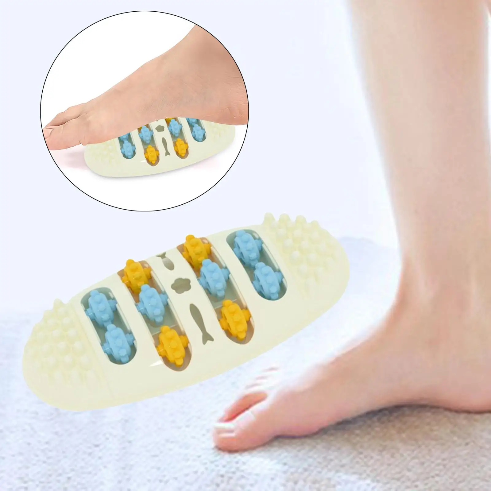 

Foot Roller Massager Move Feet Back and Forth Foot Massage Feet Portable for Women Men
