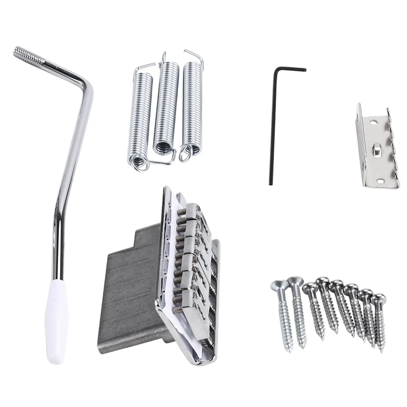 Мостовая система тремоло для Fender Stratocaster SQ ST электрогитара хромированные