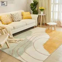 Silky Fluffy Carpet For living room Bedroom Rug Plush Geometric Floor Mat Bedside Mat Balcony Carpets