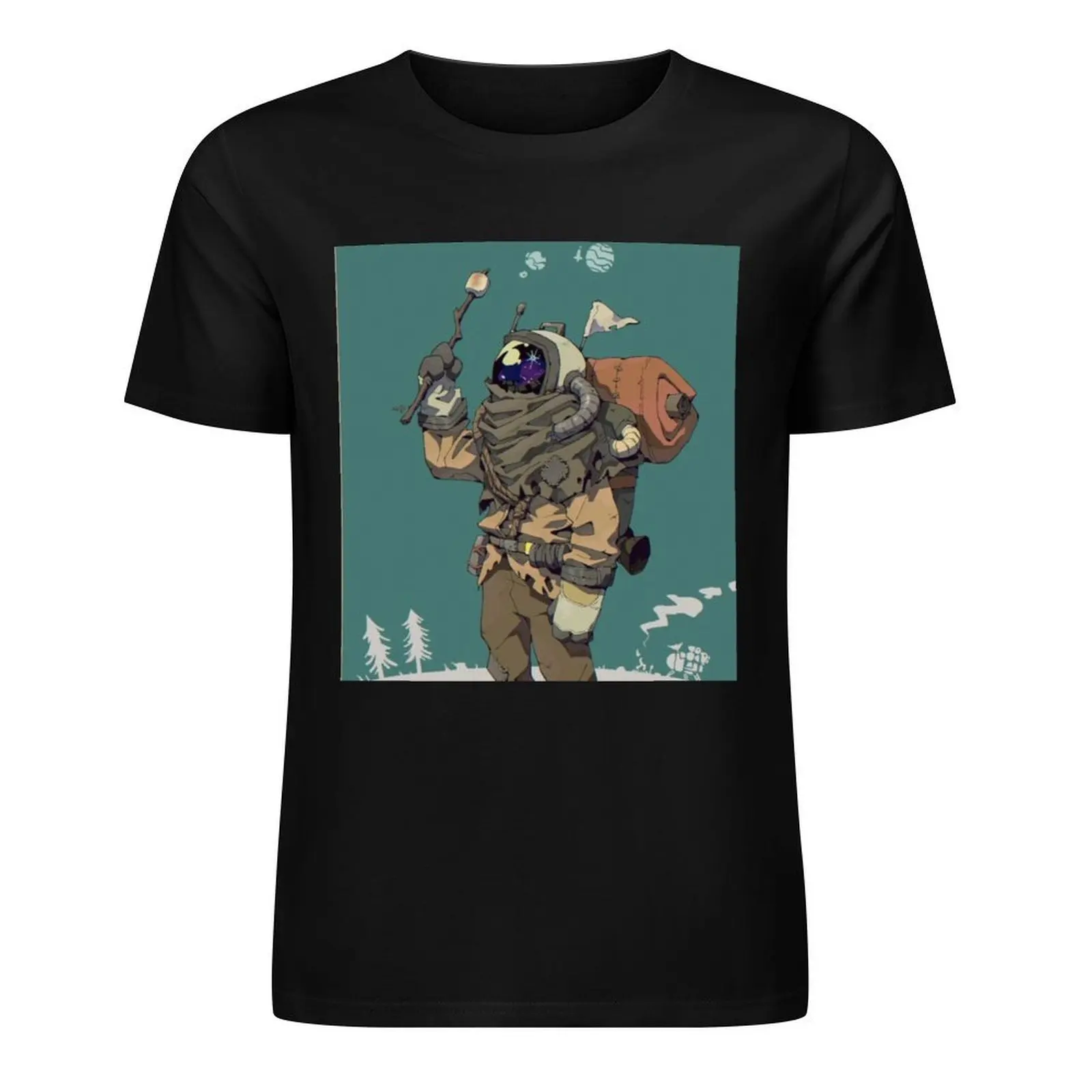 Мужская футболка с рисунком аниме