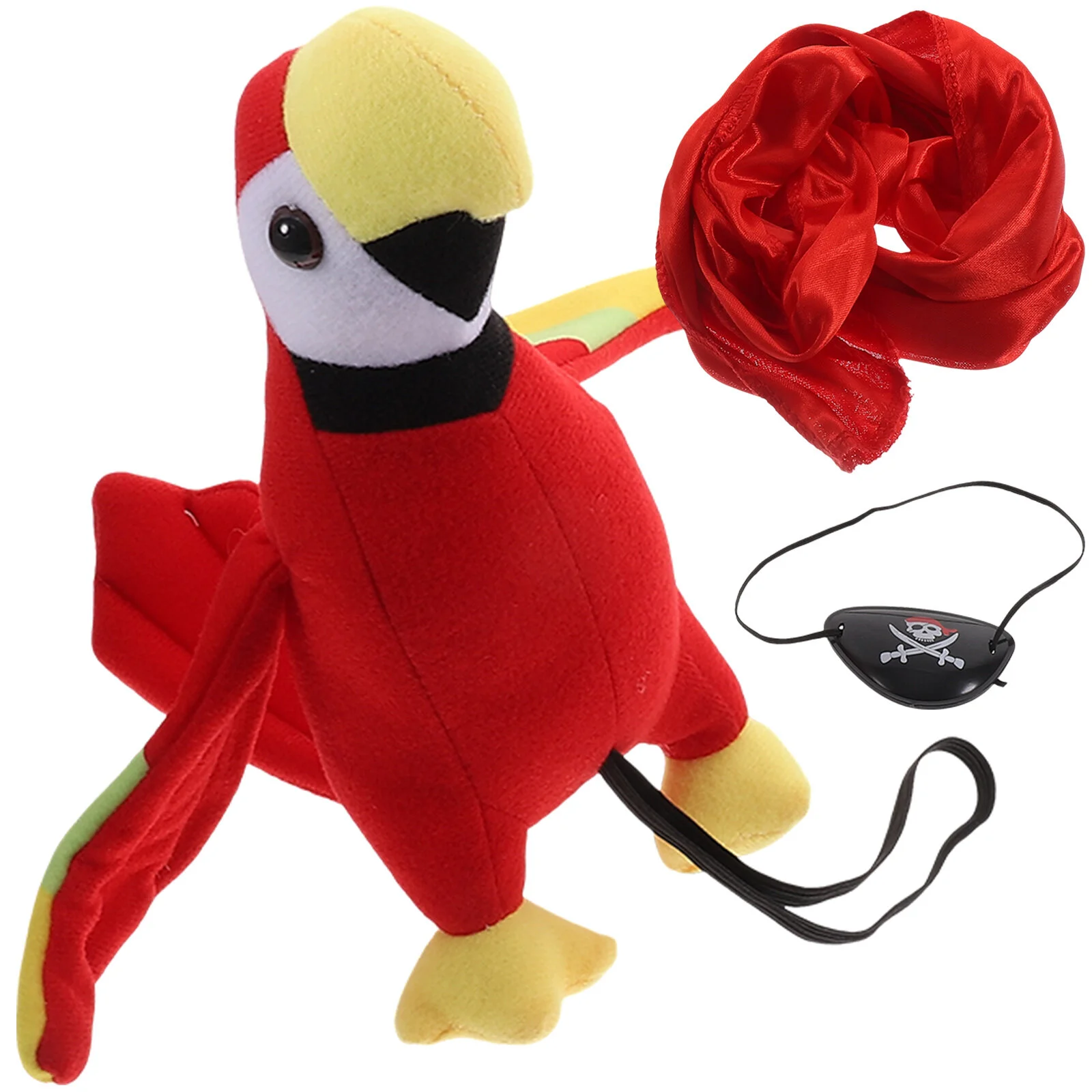 

Prom Suit Apparel Pirate Accessories Hat Halloween Cosplay Props Headband Plastic Blindfolds Party Favors