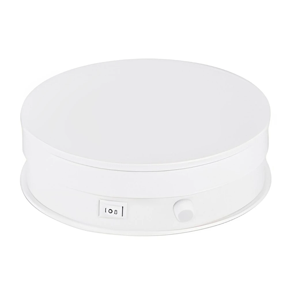 

Круглая вращающаяся подставка для дисплея, портативная запасная Бесшумная подставка для электроники для тяжелых условий эксплуатации, акс...