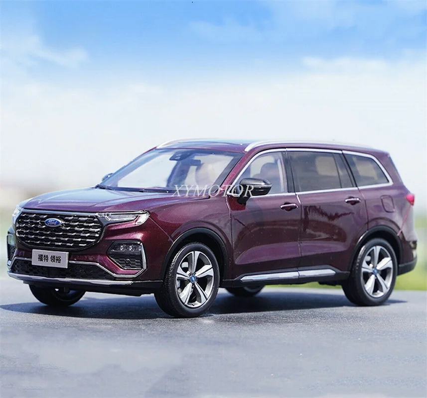 

Модель автомобиля FORD EQUATOR 1/18, модель игрушки, хобби, подарки, коллекция, дисплей, фиолетовые украшения