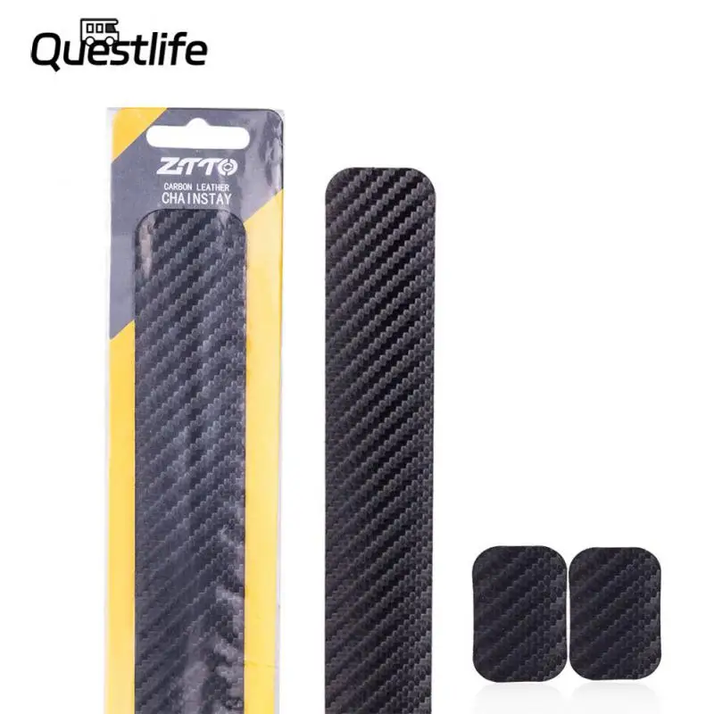 

Защитная Наклейка ZTTO для велосипедной цепи, протектор рамы, 22 см, углеродный узор, защита от царапин, детали для горного велосипеда