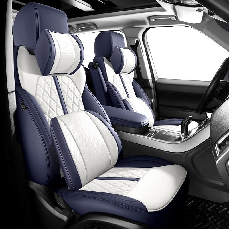 

Чехол для автомобильного сиденья для Toyota Avensis T27 2009 аксессуары для интерьера Прямая поставка Зимний полный комплект автомобильных аксессуаров кожа наппа на заказ