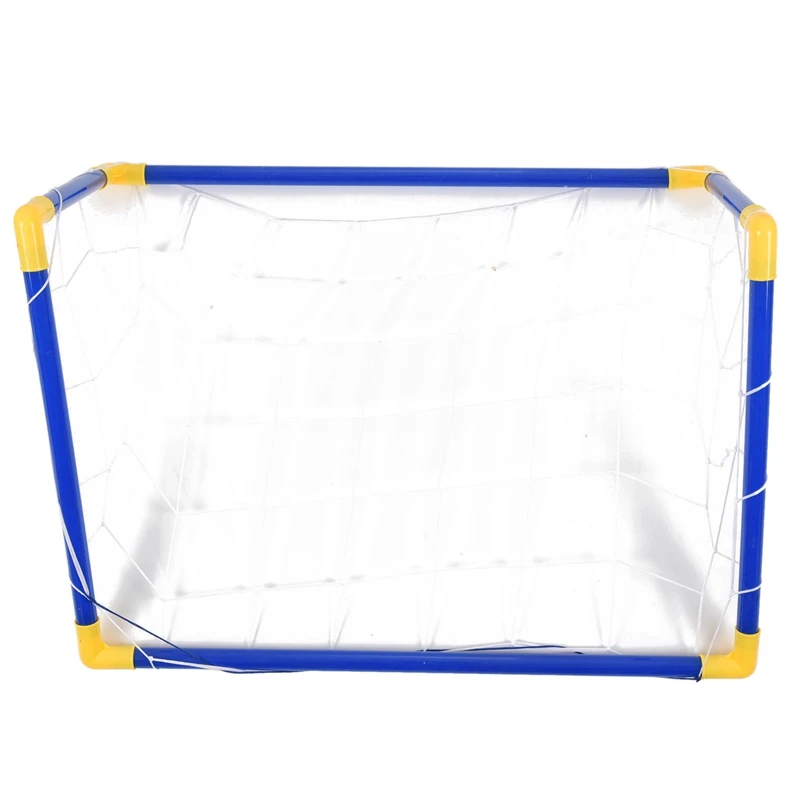 

Indoor Mini Folding Football Soccer Goal Post Net Set + Pump Kids Sports Outdoor Home Game Toy Child Birthday Gift Plastic