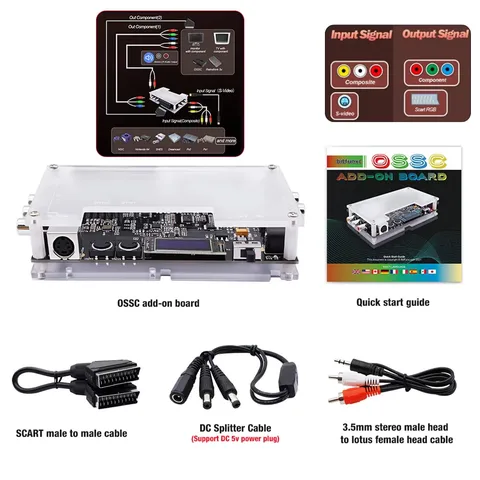 RetroScaler BitFunx OSSC Конвертер для ретро консолей