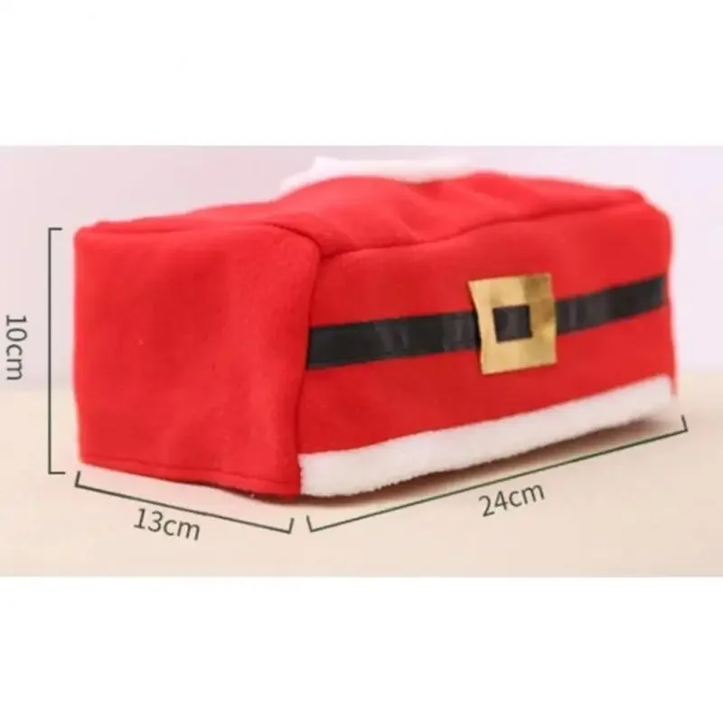 Рождественские украшения для дома рождественская крышка коробки салфеток декор