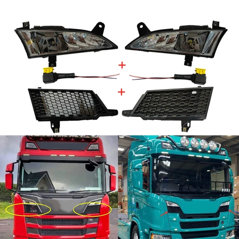 ABS противотуманная фара для грузовика серии Scania P 24V светодиодный 2659167 2659166 с