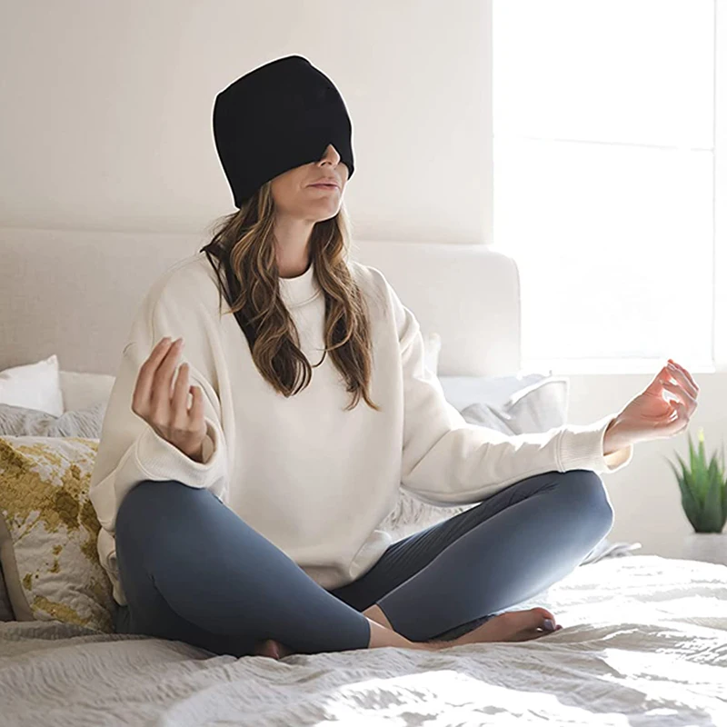 

Горячая Распродажа, гелевая горячая холодная терапия, головная боль, облегчение мигрени, колпачок для головы, пазухи, ноская терапия, массаж...