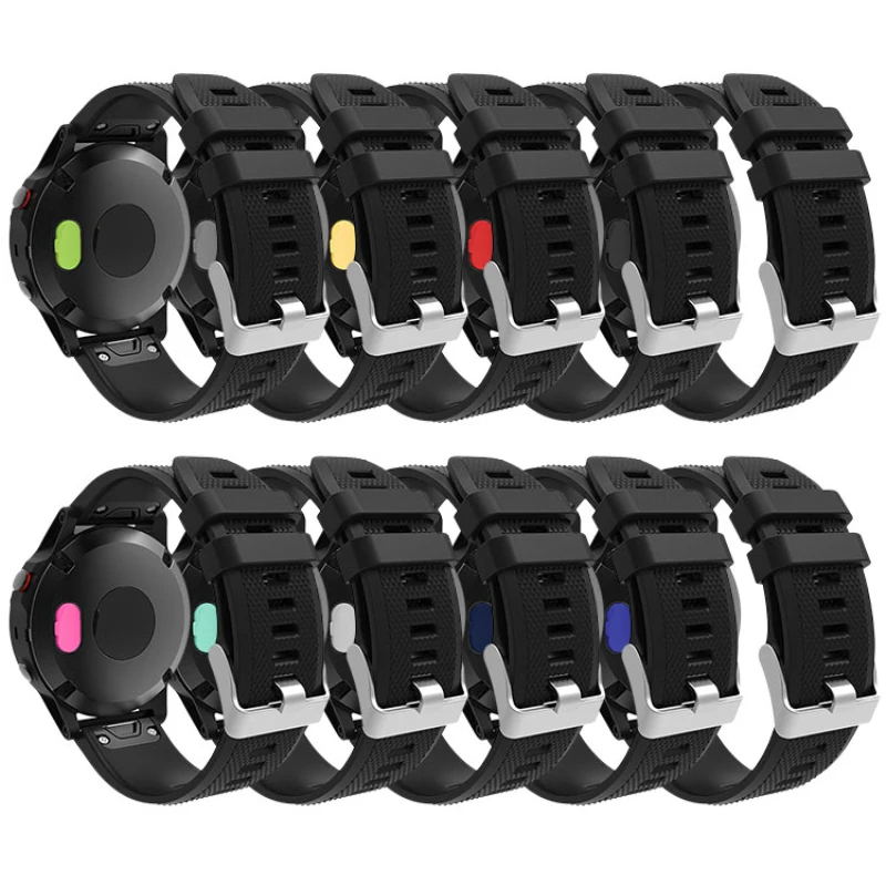 

1 PCS/Set Silicone Dustproof Watch Protective Plugs Cap For Garmin Fenix 6 5 6x 5x forerunner 935 945 245 45S Anti-Scratch&Dust