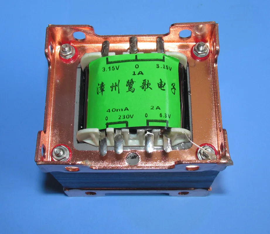 

28W Z11 Iron Core Linear Power Transformer for Electronic Tube Amplifier EI66X35 6.3V 2A 3.15V-0-3.15V 1A