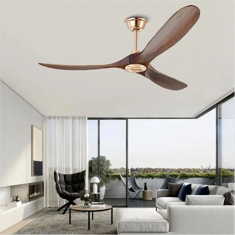 

Американский Ретро потолочный вентилятор с деревянными лезвиями, декоративный потолочный вентилятор без стандартного вентилятора, винтажный вентилятор с дистанционным управлением, 6 скоростей