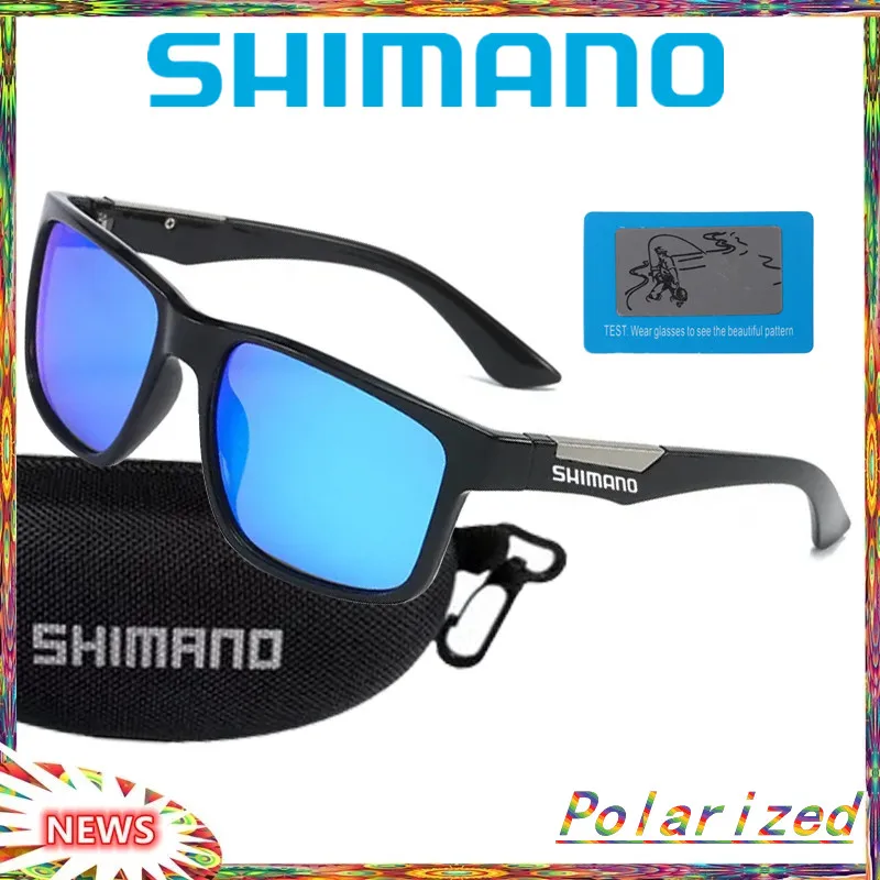 

SHIMANO Sunglasses Polarized Retro Design Men Fishing Glasses Women Driver Bike Cycling Eyewear UV400 Night vision Photochromism