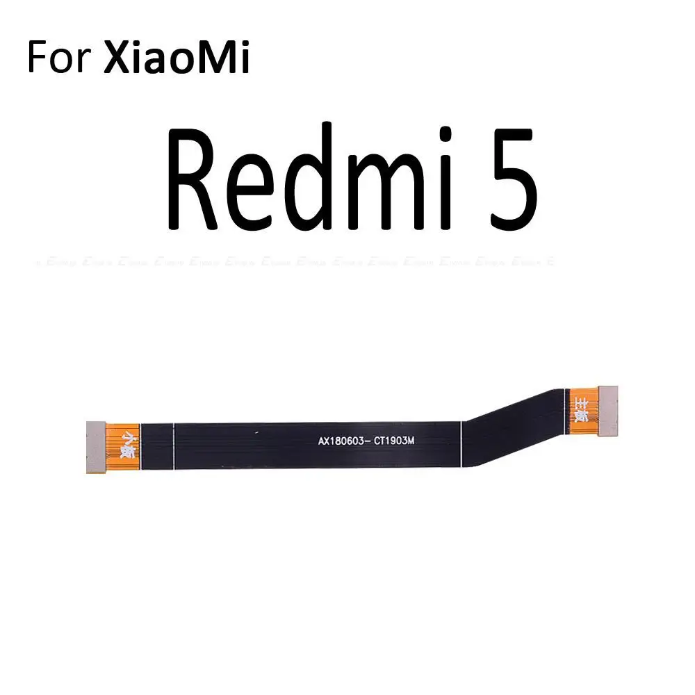 Фото Гибкий кабель для подключения материнской платы к LCD-дисплею для Xiaomi Redmi 5 Plus, 4A, 4 Pro, Note 4, 4X Global, 5, 5A №5
