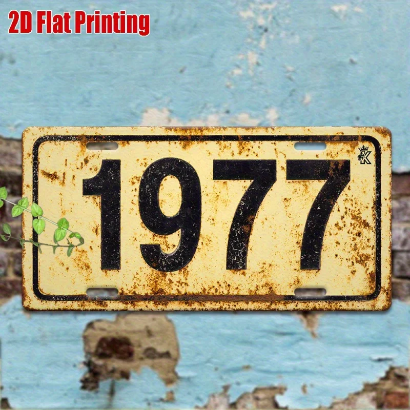 

Алюминиевая номерная табличка 6x12 дюймов