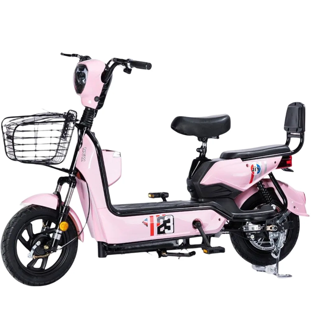 

Adult Electric Motorcycle Brushless Motor Electric Vehicle Portable Commuting Tool 350w Unisex Double Person