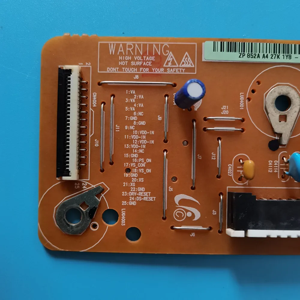 Фото Плата Z Board LJ41-10137A LJ92-01852A X-SUS Board 43EH X-BUFFER 1LAYER для плазменных телевизоров PS43E450A1R PS43D450A2W PS43E450A1W PN43E450A1F №5