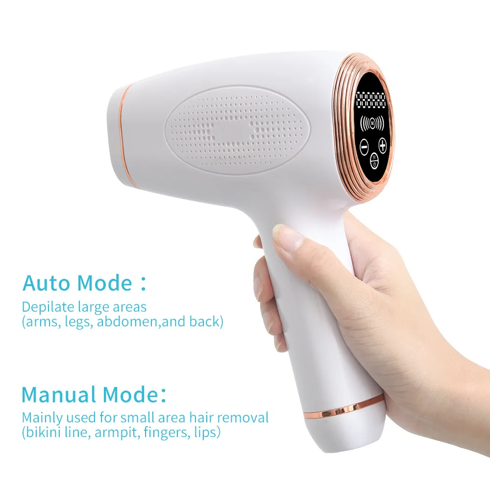 

Permanent Laser Hair Removal for Men Women-Painless Epilatio Professional Ipl Sapphire Freezing Point Hair Remover