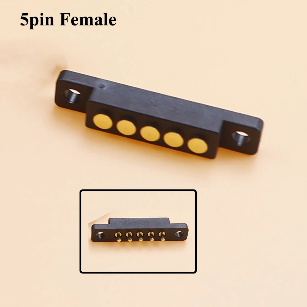 

Магнитный разъем Pogo Pin JCD pogopin Magnetic attraction 2-5 контактов