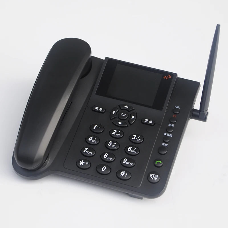 4g volte lte cordless telephone fwp desktop phone touch screen android phone and wifi hotspot free global shipping