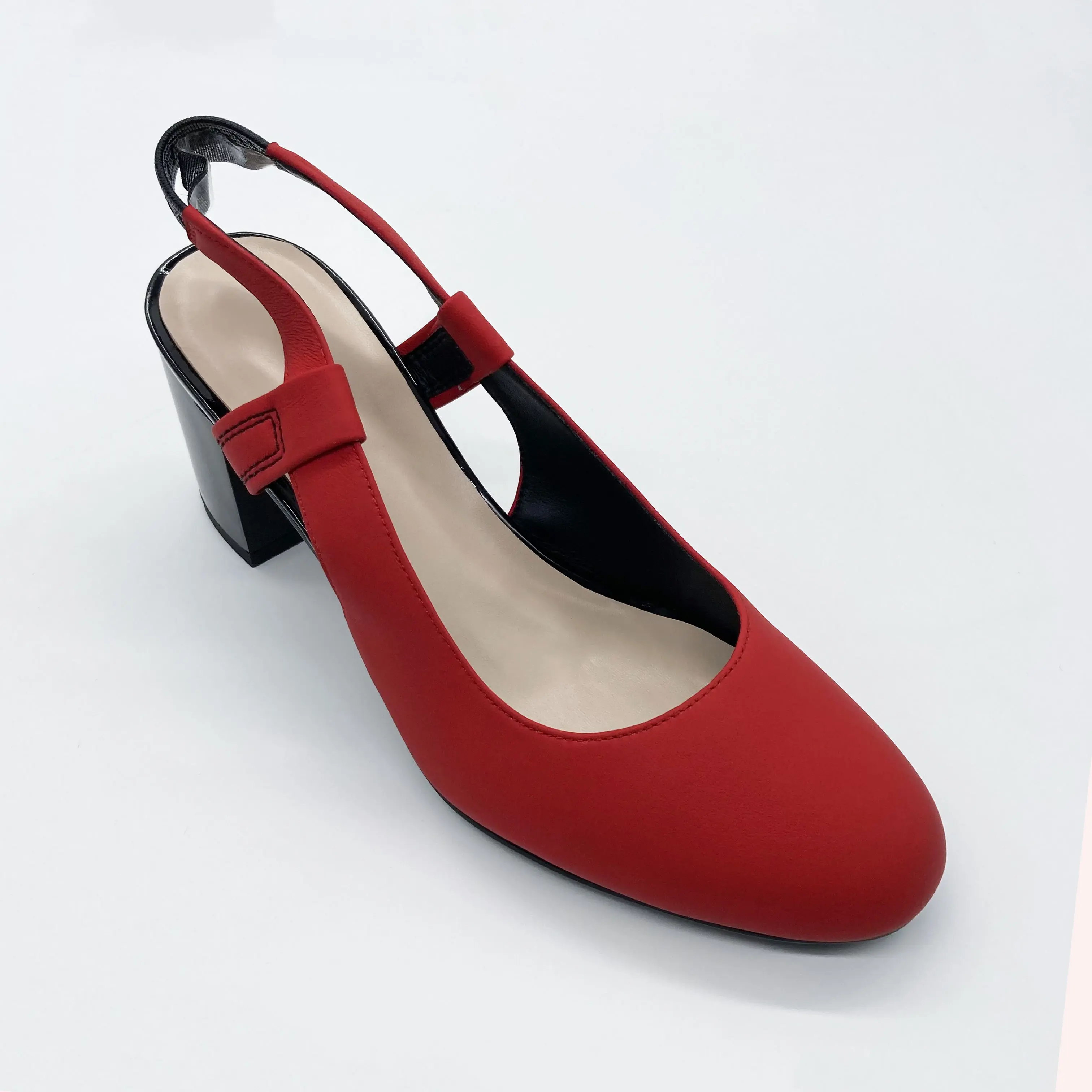 

Женские туфли на высоком каблуке на весну и лето кожаные женские туфли Новинка 2022 женские туфли красные вечерние туфли с металлической пряж...