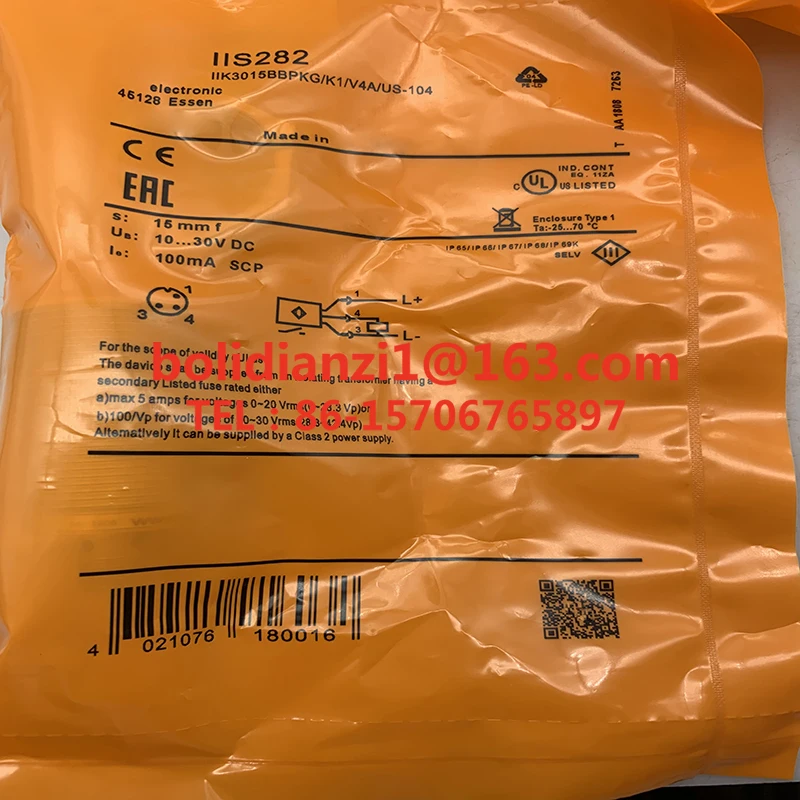 Оригинальный датчик IFS240 IFS260 IFS262 IFS263 IFS268 IFS241 Гарантия один год на складе