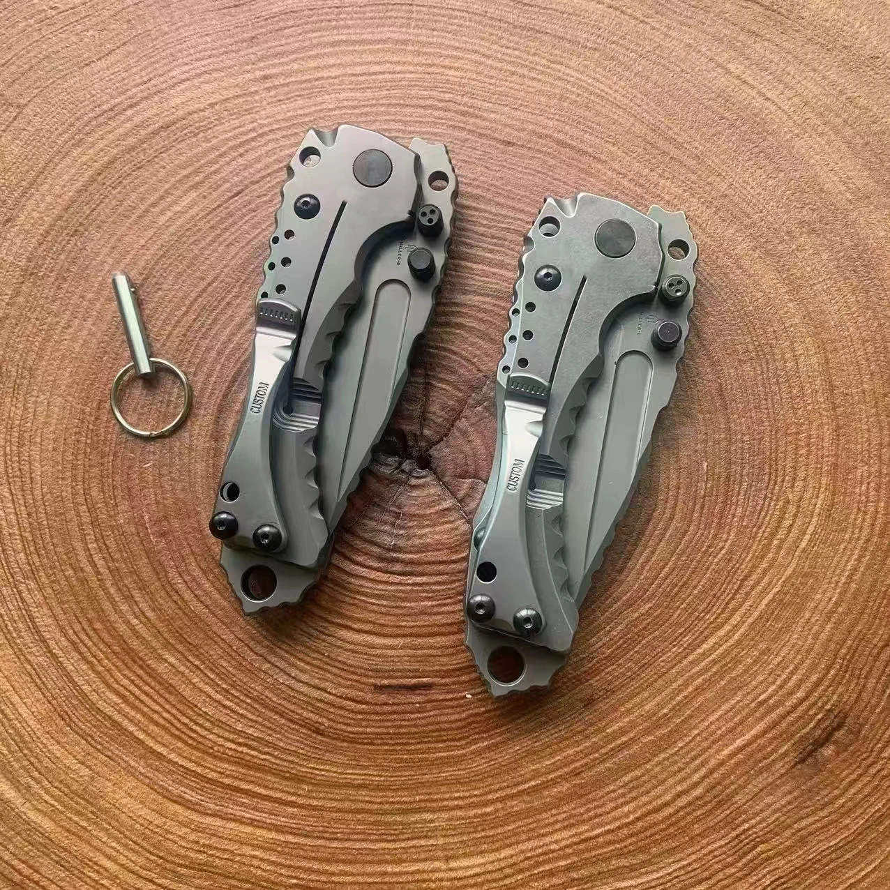 Высокое качество сверхмощный складной нож с лезвием 9cr18mov уличная стальная ручка