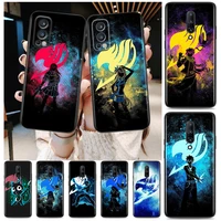 fairy tail logo anime for oneplus 9 9r nord ce 2 n10 n100 8t 7t 6t 5t 8 7 6 pro plus 5g silicone phone case cover