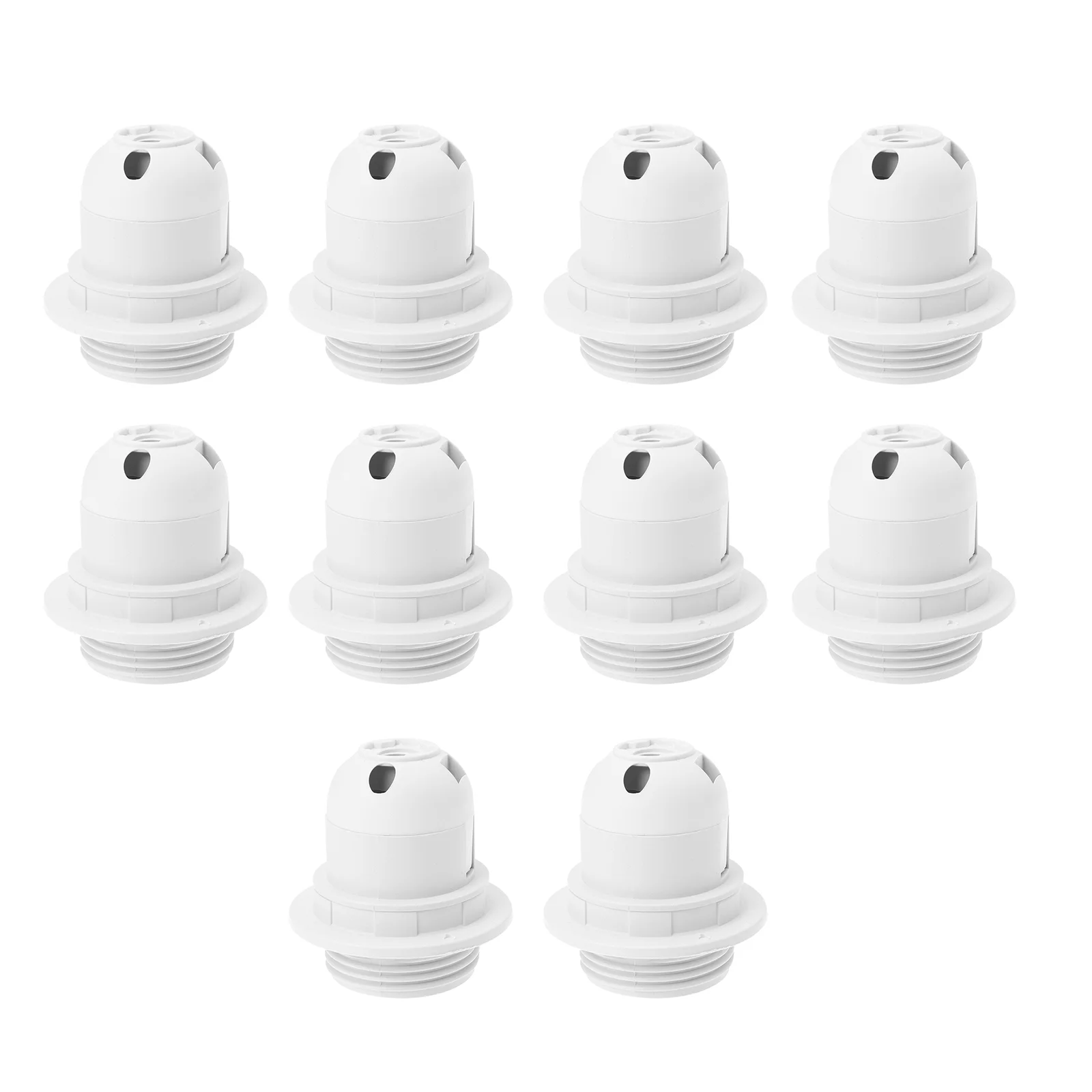 

E27 Card Lamp Holder Light Plastic Base Bulb Socket Lighting Accessories Pendant