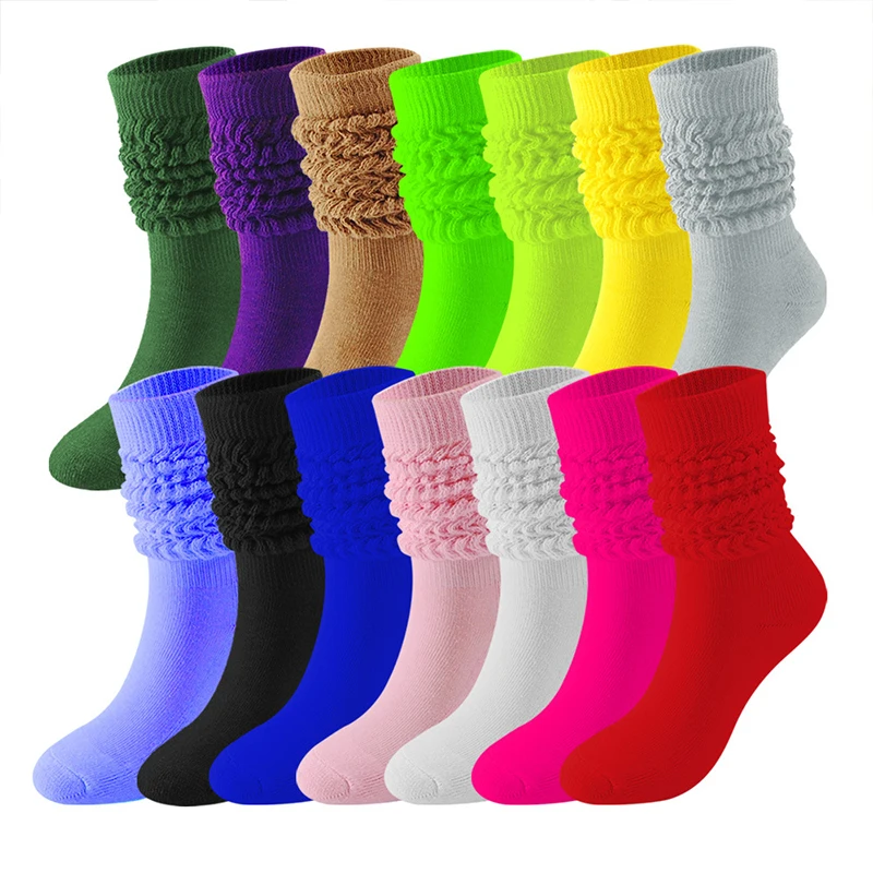 

Women Girls Spring Autumn Tight Socks Velvet Soft Breathable Long Socks Solid Color Black White Khaki Beige Lace High Socks