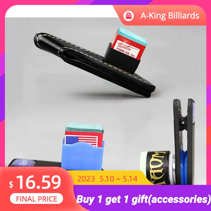 

New Magnetic Billiard Chalk Holder Multiple Shapes Chalk Tip Holder for Billiard 3 Styles Pool Snooker Billiard Accessories