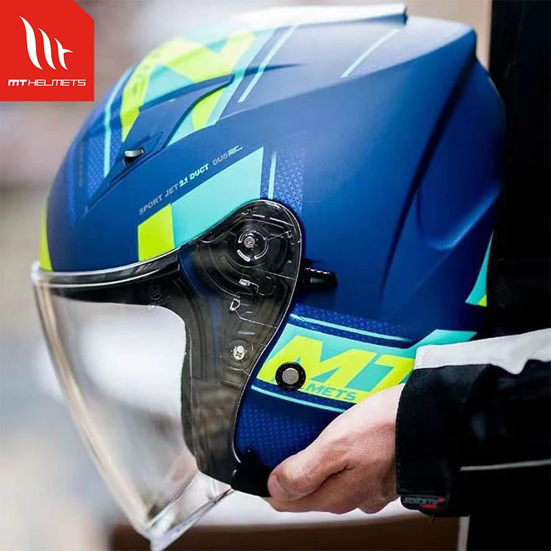 Мотоциклетный шлем MT ADV, с двойным козырьком, открытым лицом, для мужчин и женщин Мотоциклетный шлем MT ADV, с двойным козырьком, открытым лицом, для мужчин и женщин