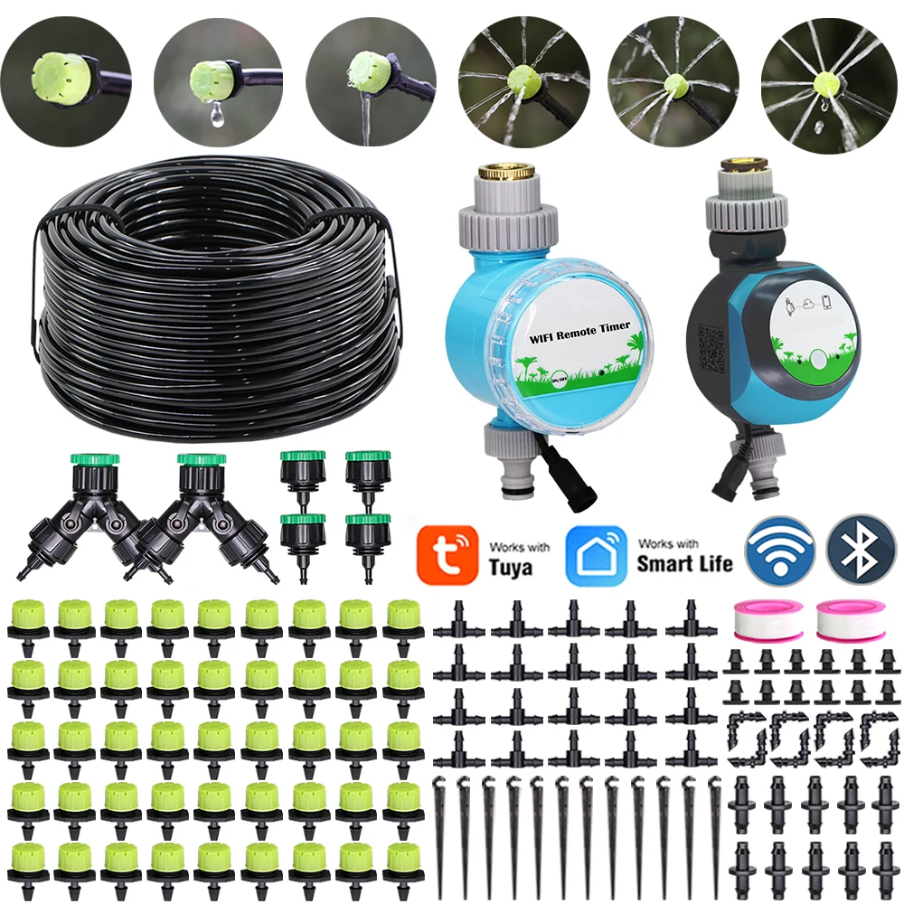 

Система орошения Садовая, 5-50 м, Wi-Fi и Bluetooth, 1/4 дюйма