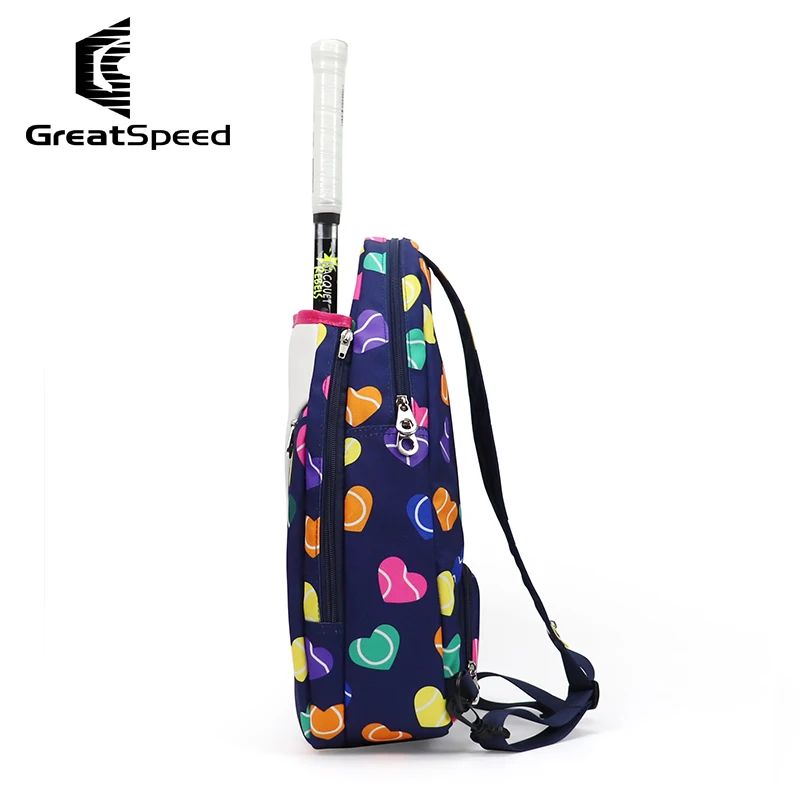Original GreetSpeed Tennis Badminton Backpack 2 in 1 Should Bags for Children Adult with Shoe Compartment Badminton Racket Bag