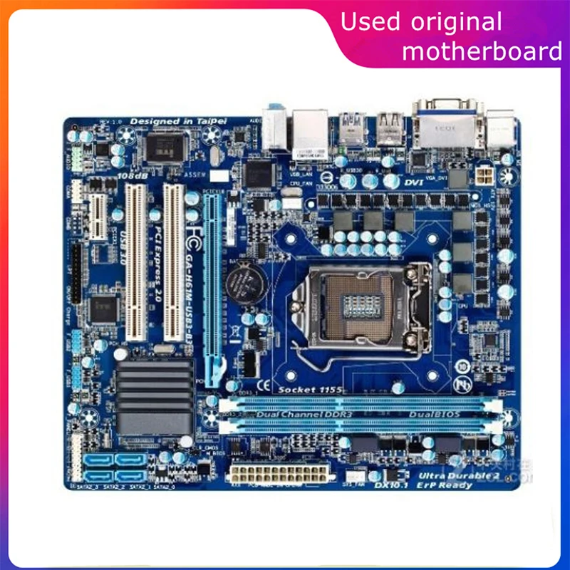 

Б/у материнская плата LGA 1155 для Intel H61