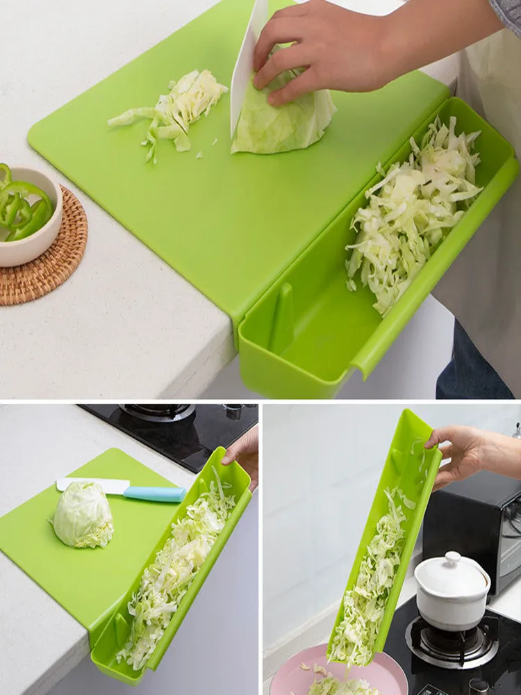 

Креативная разделочная доска со слотом для резки фруктов, домашняя Нескользящая многофункциональная разделочная доска, кухонные разделочные доски