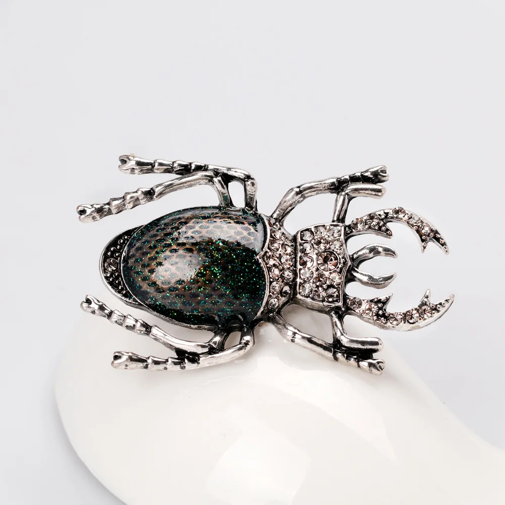 TULX винтажные броши-жуки и булавки для женщин эмалированная брошь в виде