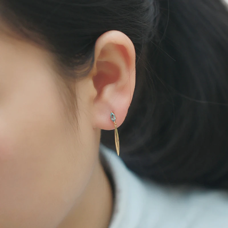 Классический дизайн S925 Серебряные легкие Роскошные Очаровательные