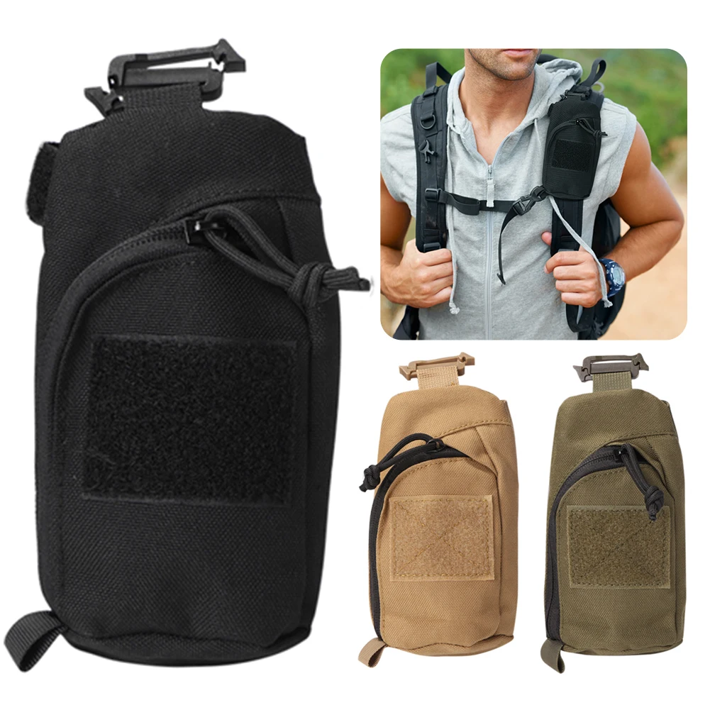 

Tactical Molle Pouch Military EDC Tool Bag Phone Pouch Hunting Accessory Bag Shoulder Strap Pack Compact Bag for Outdoor Sport